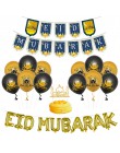 Eid Mubarak Banner balony Ramadan Kareem dekoracje Ramadan Mubarak muzułmański islamski festiwal Party DIY dekoracje