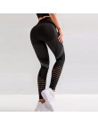 Legginsy damskie Fitness Push UP wysokiej talii Legging kobiety Sexy oddychające Feamle Workout leginsy Mujer