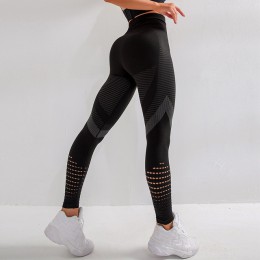 Legginsy damskie Fitness Push UP wysokiej talii Legging kobiety Sexy oddychające Feamle Workout leginsy Mujer