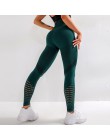 Legginsy damskie Fitness Push UP wysokiej talii Legging kobiety Sexy oddychające Feamle Workout leginsy Mujer