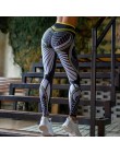 NORMOV drukuj kobiety legginsy Casual V Wasit Push Up poliester leginsy do kostek trening Jeggings Fitness legginsy Feminina