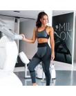 Moda wysokiej talii kobiet legginsy fitness Feminina legginsy treningowe Jeggings elastyczna odzież sportowa bez szwu legginsy o