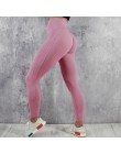 SVOKOR damskie legginsy treningowe Push Up Fitness legginsy damskie modna, patchworka legginsy Mujer S-XL czarne legginsy damski