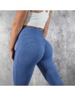 SVOKOR damskie legginsy treningowe Push Up Fitness legginsy damskie modna, patchworka legginsy Mujer S-XL czarne legginsy damski