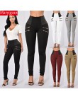 Maryigean Slim Fit wysokiej talii legginsy push up kobiety moda patchwork trening legginsy fitness kulturystyka Sexy spodnie dam