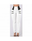 Maryigean Slim Fit wysokiej talii legginsy push up kobiety moda patchwork trening legginsy fitness kulturystyka Sexy spodnie dam