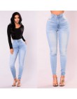 ITFABS nowości moda Hot kobiety Lady Denim spodnie obcisłe wysokiej talii jeansy ze streczem Slim dżinsy rurki damskie dżinsy