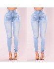 ITFABS nowości moda Hot kobiety Lady Denim spodnie obcisłe wysokiej talii jeansy ze streczem Slim dżinsy rurki damskie dżinsy