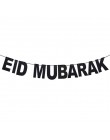 Złoto srebro Eid mubarak Banner Ramadan Kareem baner dekoracyjny trznadel islamski muzułmanin Eid al-fitr hajj mubarak Party Fav