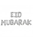 Złoto srebro Eid mubarak Banner Ramadan Kareem baner dekoracyjny trznadel islamski muzułmanin Eid al-fitr hajj mubarak Party Fav