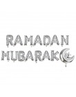 Złoto srebro Eid mubarak Banner Ramadan Kareem baner dekoracyjny trznadel islamski muzułmanin Eid al-fitr hajj mubarak Party Fav