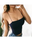 2018 moda damska lato Camis koszulki bokserki bez rękawów bawełna gorset Unpadded biustonosz bandeau kamizelka krótki top biusto