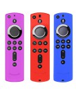 Magic Remote Control Cases ochronne silikonowe pokrowce odporne na wstrząsy antypoślizgowe lekkie skórzane etui do 5.9 Cal Fire 