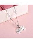 DALARAN Heart Shape miłość srebro urok 925 przyjaźń siostry koralik pasuje oryginalny bransoletka typu Charm Pandora DIY biżuter