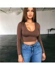 2019 Sexy kobiety jednolite tanki kamizelka krótki top jesień głębokie V Neck zbiorniki plaża kobiety sport krótkie tank topy go