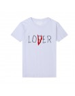 2018 ZSIIBO nowy film to losers club T Shirt mężczyźni kobiety na co dzień bawełna z krótkim rękawem przegrany kochanka to zains