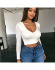 2019 Sexy kobiety jednolite tanki kamizelka krótki top jesień głębokie V Neck zbiorniki plaża kobiety sport krótkie tank topy go