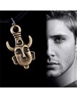 Nadprzyrodzony naszyjnik dean winchester Jensen Ackles wisiorek amulet biżuteria dla mężczyzn i kobiet w sprzedaży hurtowej