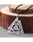 CHENGXUN Guidepost kompas naszyjnik talizman Viking starszy Futhark wisiorek Valknut Pagan Amulet Vegvisir skandynawski Norse pr