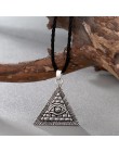 CHENGXUN Guidepost kompas naszyjnik talizman Viking starszy Futhark wisiorek Valknut Pagan Amulet Vegvisir skandynawski Norse pr