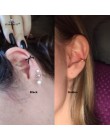 2 sztuk fajne X krzyż fałszywy piercing Helix kolczyk do piercingu Labret Lip Ring Pircing de Orelha fałszywe kolczyki mankiet z