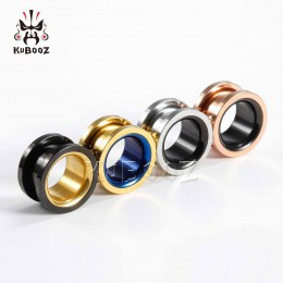 Smiple Style Hollow Pirecing korki ucha ekspandery Sutds kolczyki Jewlery ciało moda prezent gorący bubel przez parę wielokoloro