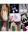 Kolczyki diy zatrzaski haczyki dla kobiety Handmade akcesoria do wyrobu biżuterii Fashion Design kolczyki puste w środku haczyki