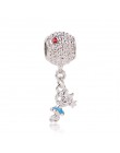 Nowa oryginalna darmowa wysyłka Sliver koralik Mickey Fairytale Dumbo miłość Charm Fit bransoletka pandora naszyjnik DIY damska 