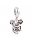 Nowa oryginalna darmowa wysyłka Sliver koralik Mickey Fairytale Dumbo miłość Charm Fit bransoletka pandora naszyjnik DIY damska 