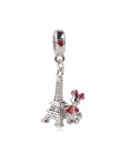 Nowa oryginalna darmowa wysyłka Sliver koralik Mickey Fairytale Dumbo miłość Charm Fit bransoletka pandora naszyjnik DIY damska 