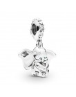 Nowa oryginalna darmowa wysyłka Sliver koralik Mickey Fairytale Dumbo miłość Charm Fit bransoletka pandora naszyjnik DIY damska 