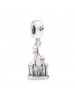 Nowa oryginalna darmowa wysyłka Sliver koralik Mickey Fairytale Dumbo miłość Charm Fit bransoletka pandora naszyjnik DIY damska 