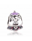 Nowa oryginalna darmowa wysyłka Sliver koralik Mickey Fairytale Dumbo miłość Charm Fit bransoletka pandora naszyjnik DIY damska 