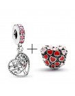 2 sztuk/partia oferta specjalna czerwony szczęście kot i Mickey koraliki Charms Fit Pandora bransoletka i naszyjniki dla kobiet 