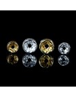 100 sztuk Rhinestone Spacer koraliki 6/8/10mm Fit kobiety DIY wyrób biżuterii bransoletka naszyjnik kolczyki ozdobiony paciorkam