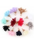 10 ~ 30 sztuk mieszane rodzaje Tassel ustalenia kwiat jedwabiu poliester Charms kropla wisiorek kolczyk Tassel dla biżuterii DIY