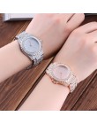 Relogio Feminino kryształ kobiety zegarek pełny stalowy zegarek damski kobiety reloj hombre montre femme zegarek damski reloj de