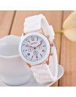 Nowe mody klasyczny damski zegarek silikonowy prosty styl wrist watch gumy silikonowej casual dress Girl Relogio masculino 2019 