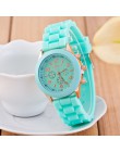 Nowe mody klasyczny damski zegarek silikonowy prosty styl wrist watch gumy silikonowej casual dress Girl Relogio masculino 2019 