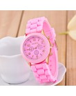 Nowe mody klasyczny damski zegarek silikonowy prosty styl wrist watch gumy silikonowej casual dress Girl Relogio masculino 2019 