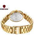 New Arrival Top luksusowa marka Kademan damski zegarek kwarcowy moda damska zegarek kryształowy diament wodoodporny Montre Femme