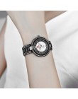 New Arrival Top luksusowa marka Kademan damski zegarek kwarcowy moda damska zegarek kryształowy diament wodoodporny Montre Femme