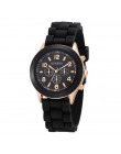 Nowe mody klasyczny damski zegarek silikonowy prosty styl wrist watch gumy silikonowej casual dress Girl Relogio masculino 2019 