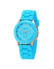 Nowe mody klasyczny damski zegarek silikonowy prosty styl wrist watch gumy silikonowej casual dress Girl Relogio masculino 2019 