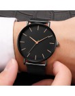 2019 Montre Femme nowoczesne kobiety zegarek moda czarny kwarc zegarek kobiety opaska siatkowa proste zegarki luksusowe panie Re