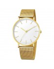 2019 Montre Femme nowoczesne kobiety zegarek moda czarny kwarc zegarek kobiety opaska siatkowa proste zegarki luksusowe panie Re