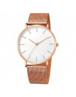 2019 Montre Femme nowoczesne kobiety zegarek moda czarny kwarc zegarek kobiety opaska siatkowa proste zegarki luksusowe panie Re