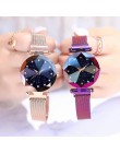 Kobiety oglądaj kobiety magnes gwiaździste niebo panie zegarek kwarcowy Sport Wrist reloj mujer kobieta zegar darmowa wysyłka re