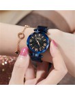 Reloj mujer luksusowe kobiety zegarki Starry Sky kobiet magnetyczne zegar zegarek kwarcowy zegarek mody panie zegarek na rękę re