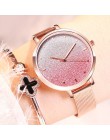 2020 nowy Montre Femme kobiety zegarki moda luksusowe Starry sky Mesh panie zegarek kobiety zegarki damskie reloj mujer Dropship